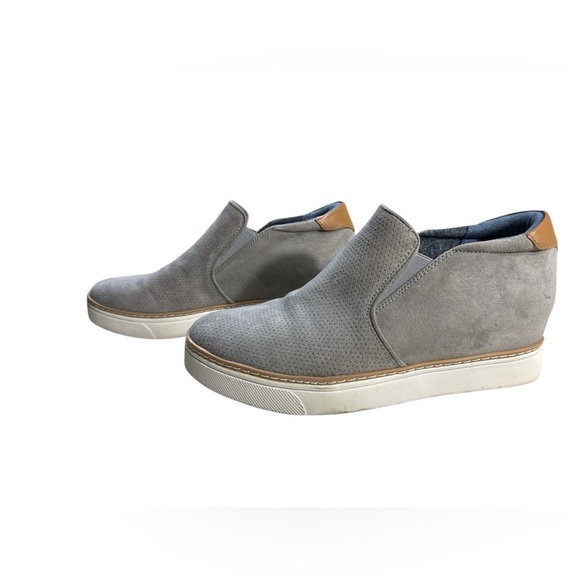 Dr. Scholl’s BE FREE Gray Suede Slip-On Sneakers Size 7M main image 9
